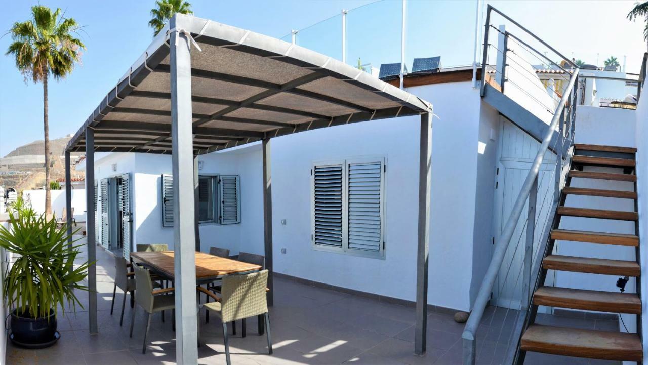 Casa La Vista - Bungalow With Fantastic Sea Views Arguineguin Dış mekan fotoğraf